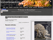 Tablet Screenshot of bonsai4me.com